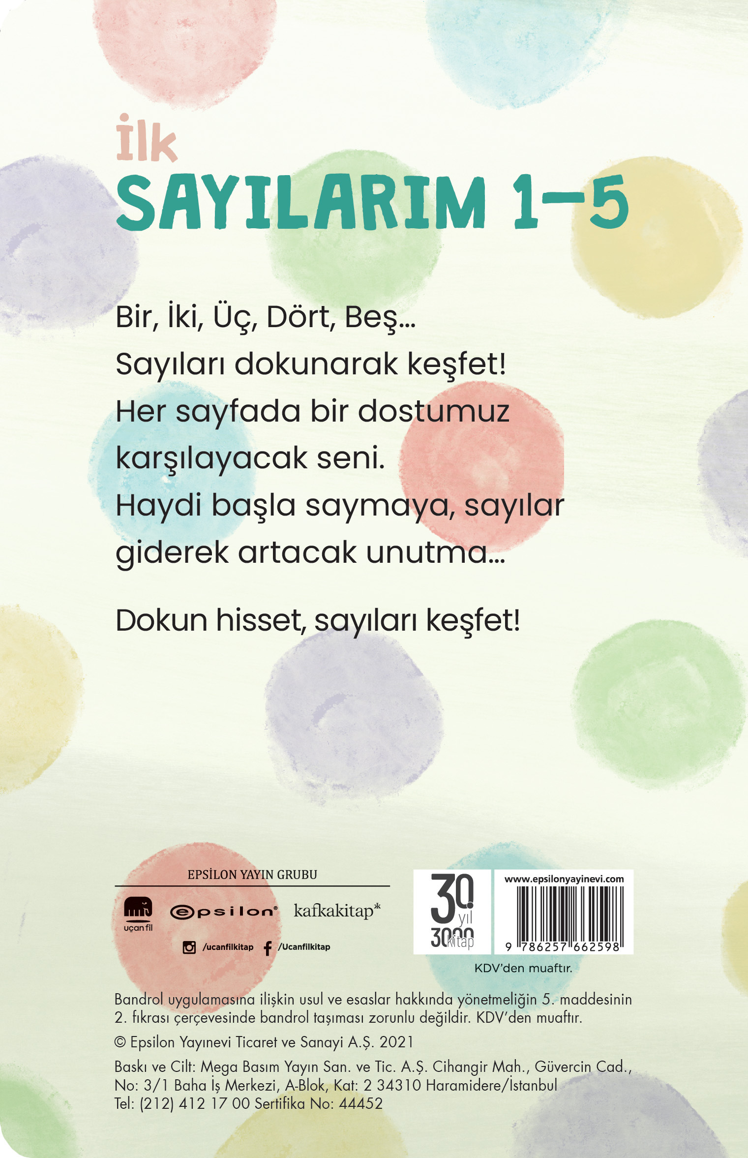 İlk Sayılarım 1-5