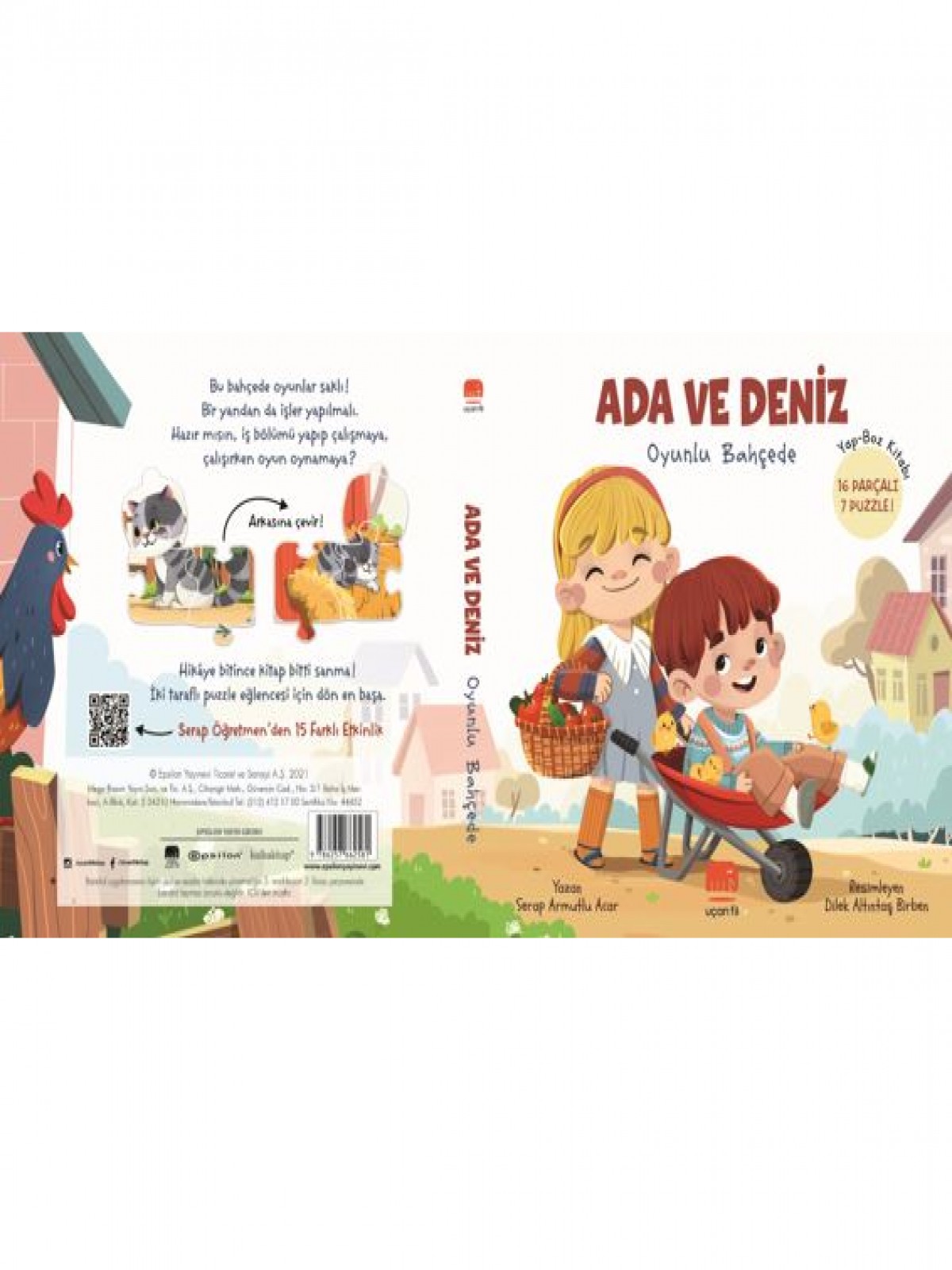 Ada ve Deniz Oyunlu Bahçede
