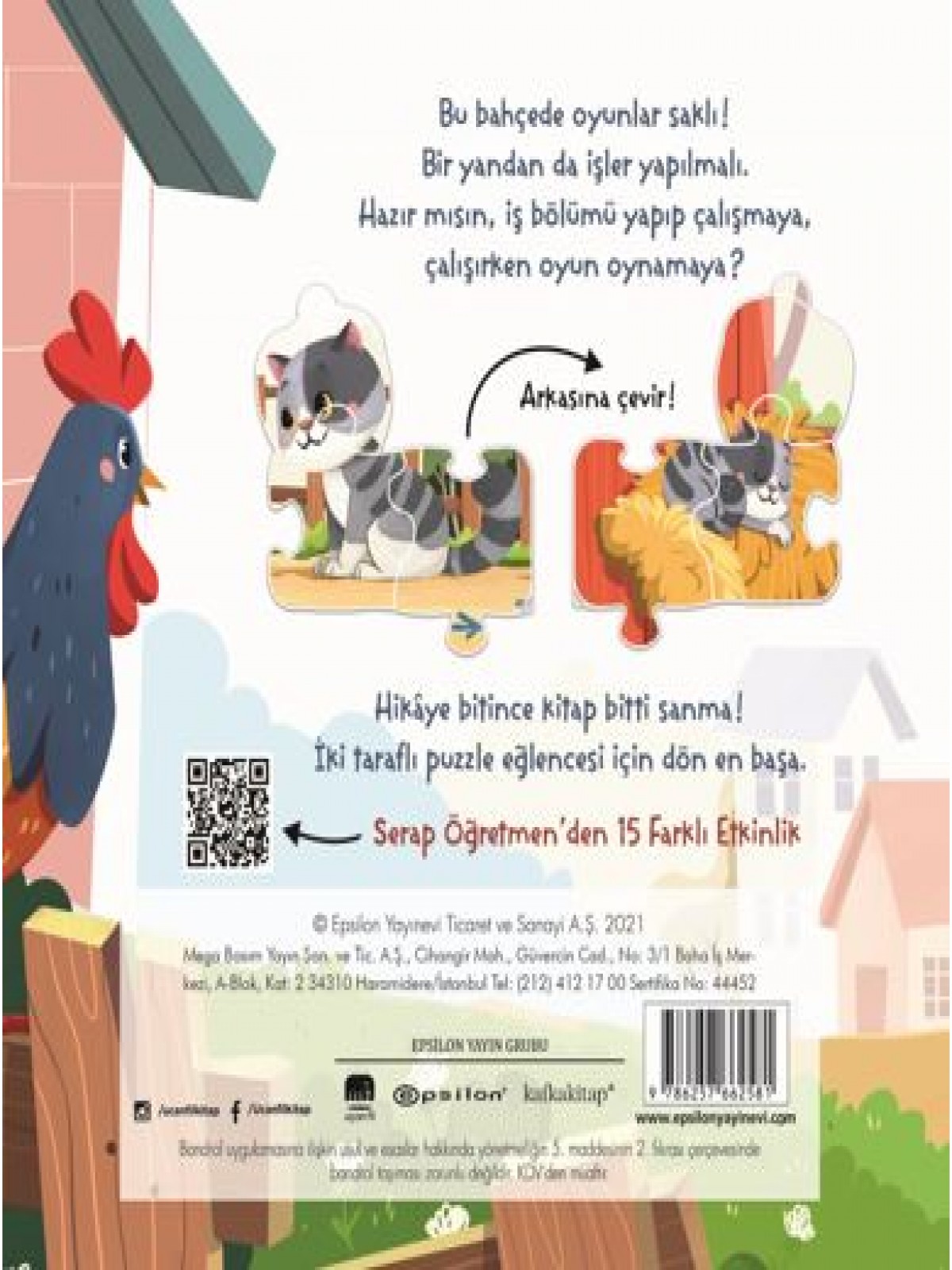 Ada ve Deniz Oyunlu Bahçede