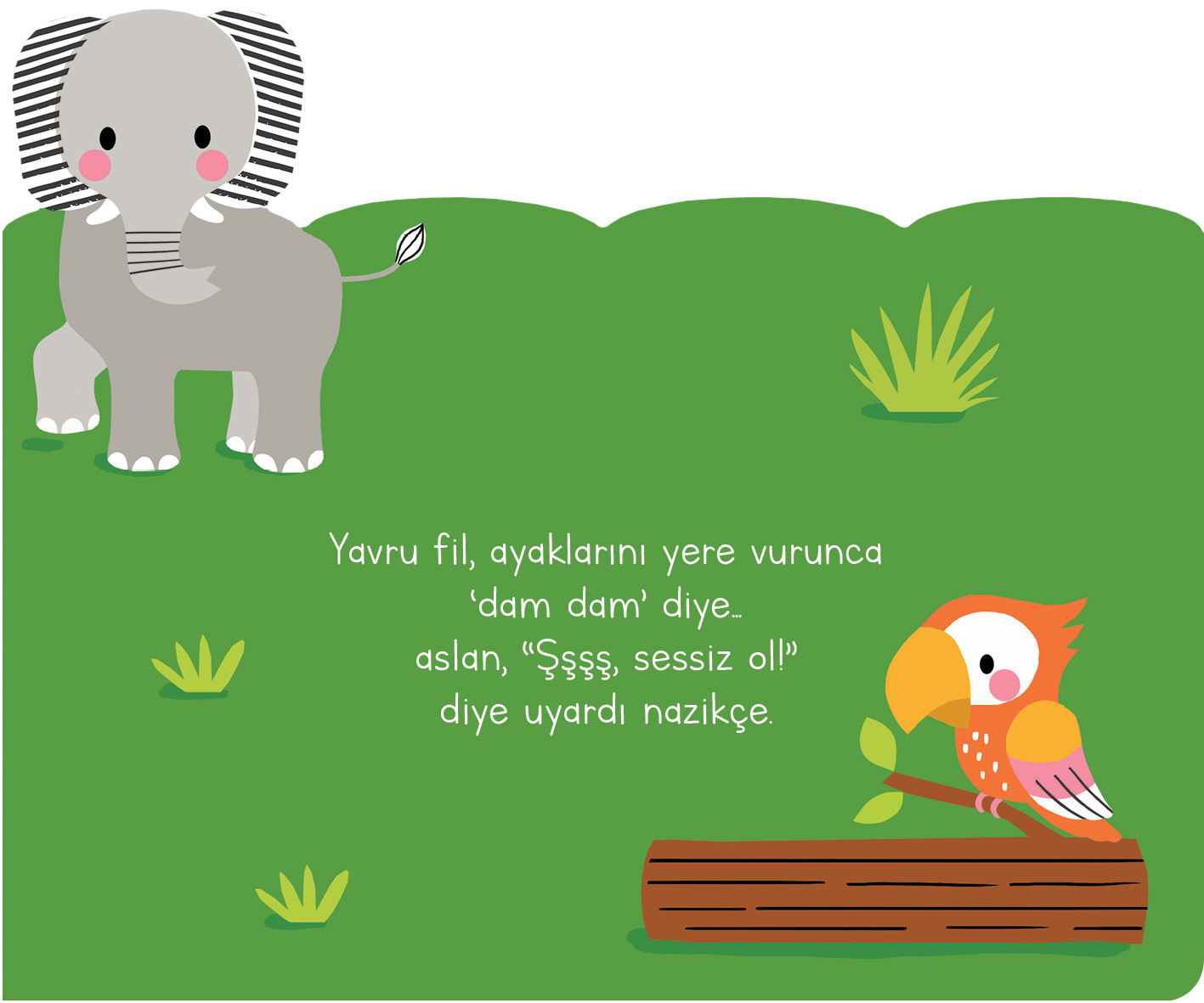 Uykusu Kaçan Minikler-Safari arkadaşları