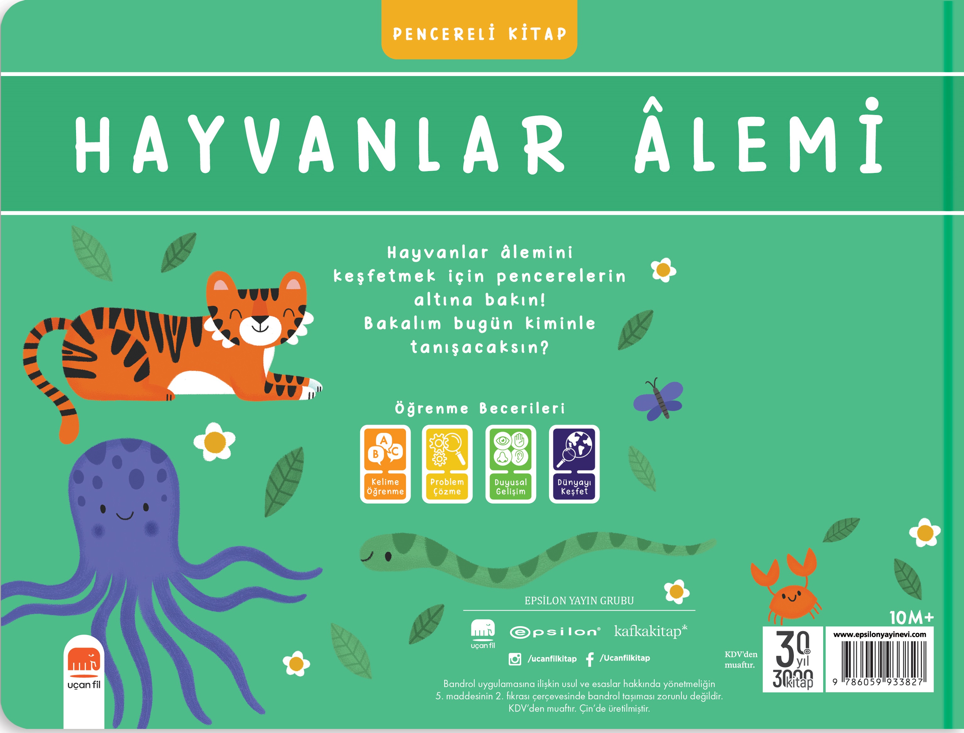 Pencereli Kitap Hayvanlar Alemi