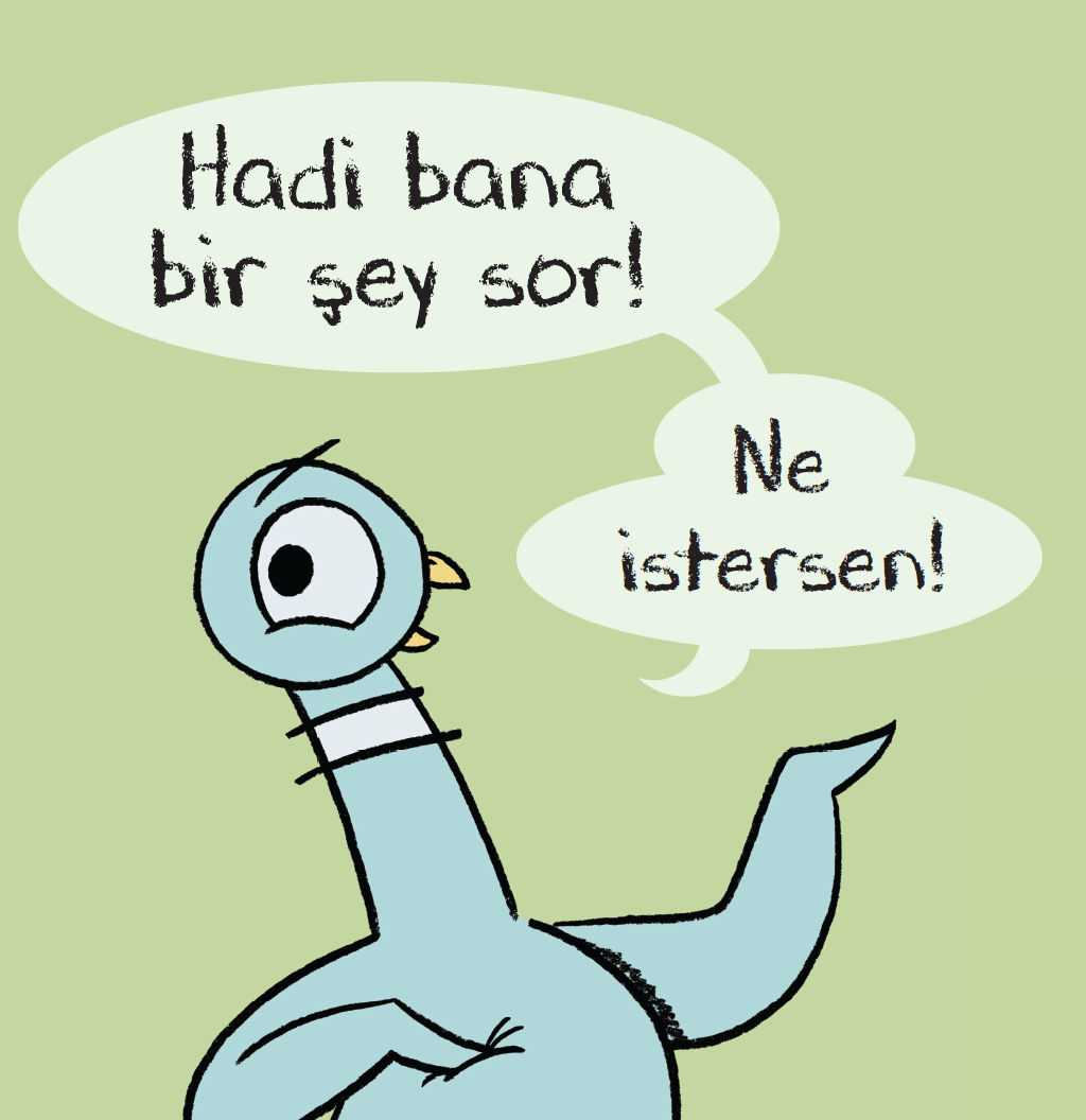 Güvercin Artık Okula Gitsin!