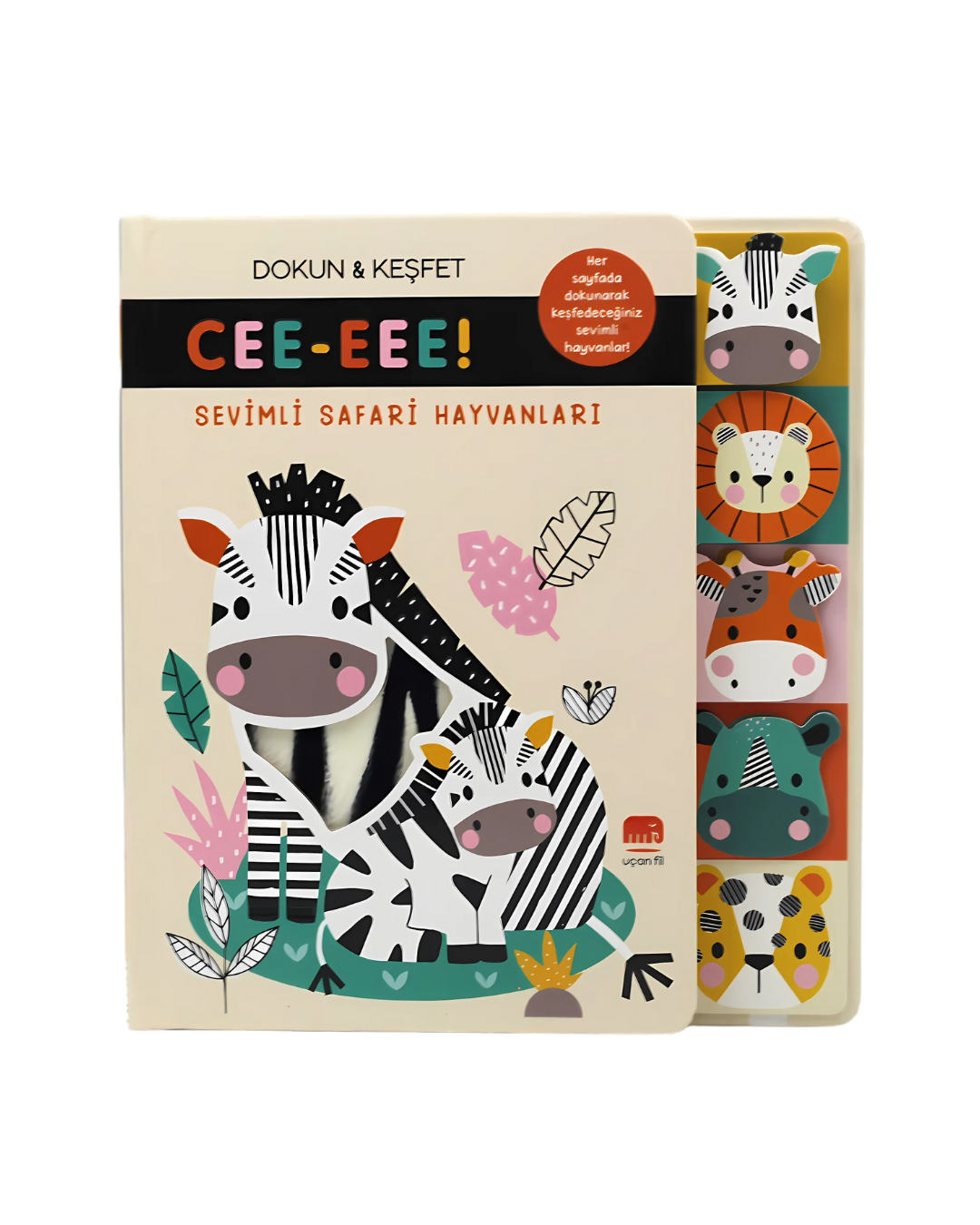 Cee-Eee Dokun Hisset Sevimli Safari Hayvanları