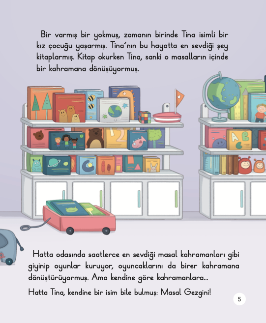 Kırmızı Başlıklı Tina ve Üç Kurt