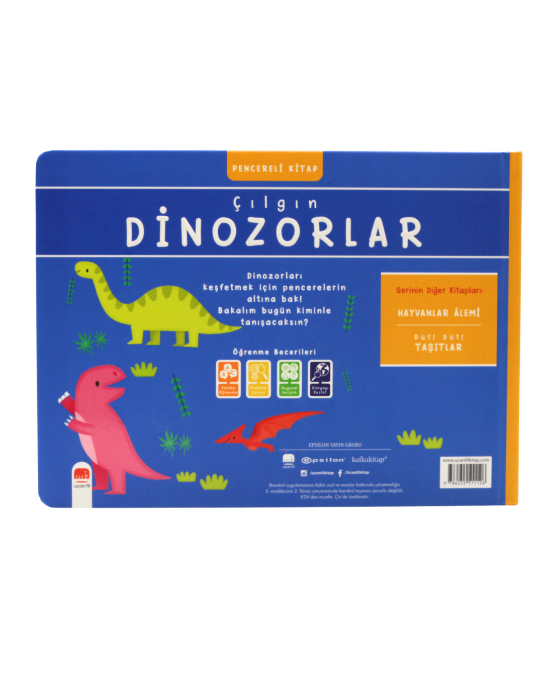 Pencereli Kitap Bul Aç Bak – Çılgın Dinozorlar
